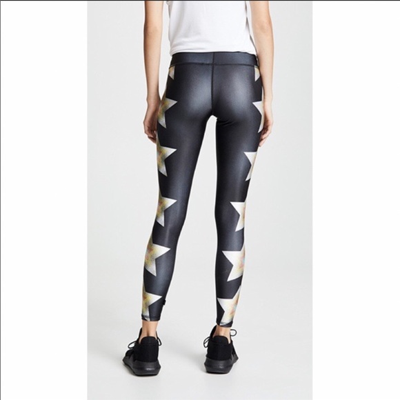Terez metallic stars leggings xs - Picture 9 of 10